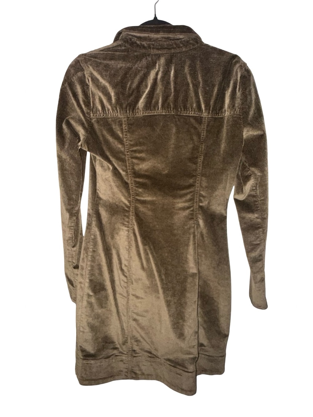 Pilcro Long-Sleeve Corduroy Slim Mini Dress - Picture 7 of 7
